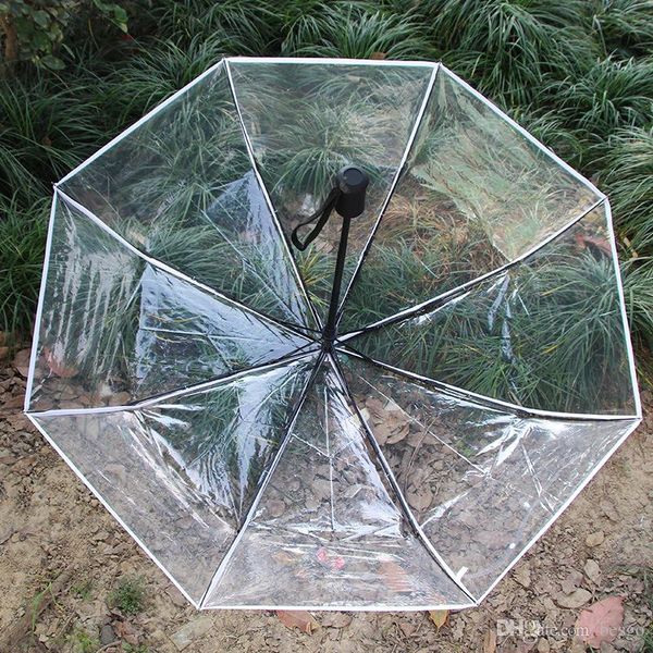 automatic transparent paraguas umbrella three folding umbrella women men sun rain auto paraguas compact windproof clear umbrella vt0316
automatic transparent paraguas umbrella three folding umbrella women men sun rain auto paraguas compact windproof clear umbrella vt0316