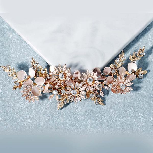 getnoivas rhinestone hairpin handmade flower leaves hair clip bride wedding hair grip headpeice headband accessories sl, Golden;silver
getnoivas rhinestone hairpin handmade flower leaves hair clip bride wedding hair grip headpeice headband accessories sl, Golden;silver
