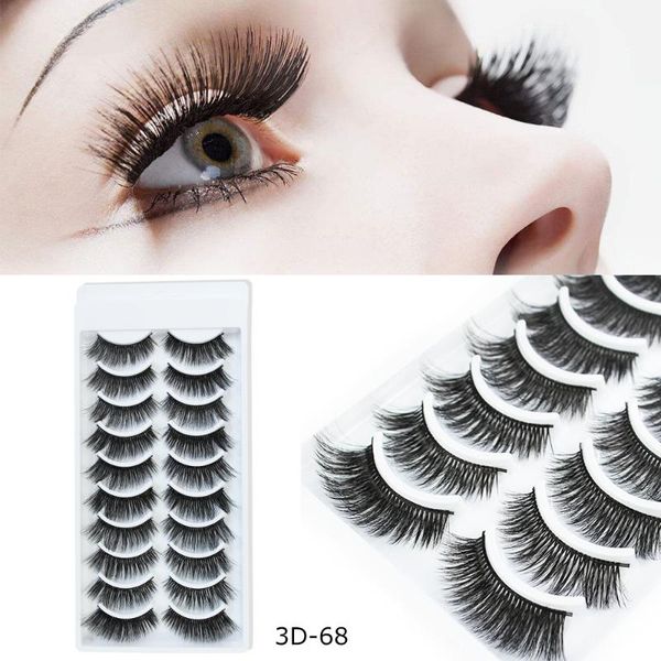 women 10 pairs/box 3d natural false eyelashes winged lashes extension tools beauty makeup supplies makeup accessories tool
women 10 pairs/box 3d natural false eyelashes winged lashes extension tools beauty makeup supplies makeup accessories tool