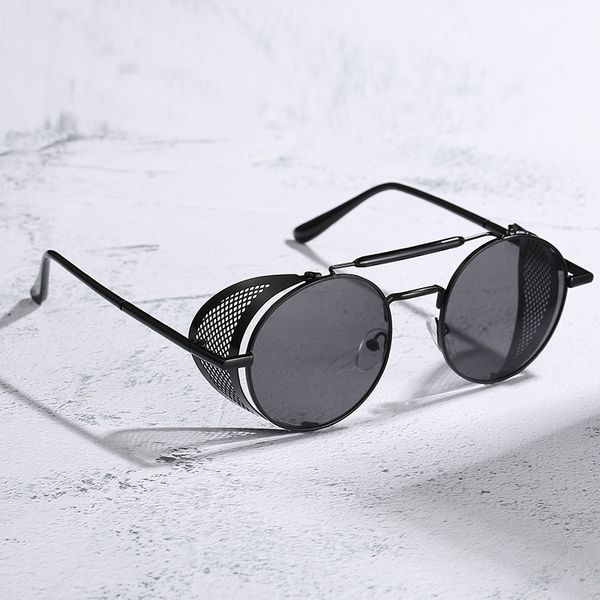 sunglasses vintage steampunk men round black alloy metal hip red sun glasses women 2021 goggles gothic style shades, White;black
sunglasses vintage steampunk men round black alloy metal hip red sun glasses women 2021 goggles gothic style shades, White;black