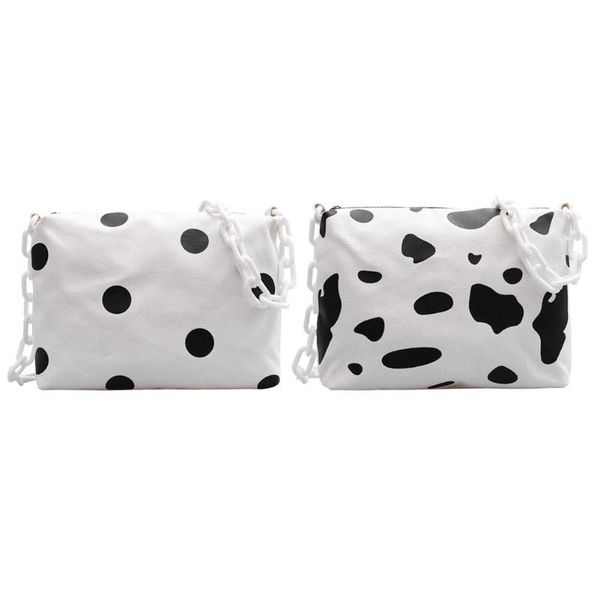 fashionable individual dairy cow black and white skew bag canvas chain clutch purse zip crossbody bag fashion classic
fashionable individual dairy cow black and white skew bag canvas chain clutch purse zip crossbody bag fashion classic