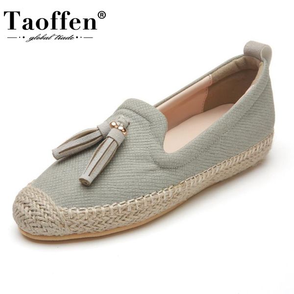 taoffen new fashion size 35-40 women flat shoes round toe women shoes spring summer leisure loafers footwear, Black
taoffen new fashion size 35-40 women flat shoes round toe women shoes spring summer leisure loafers footwear, Black