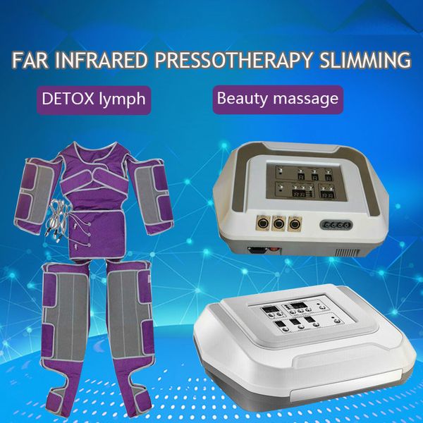 

pressotherapy no pain body shaping device lymph drainage fat dissolve cellulite removal slimming machine with far infrared