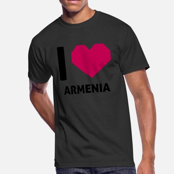 i love armenia t shirt men customized tee shirt crew neck clothes interesting funny casual spring autumn novelty shirt
