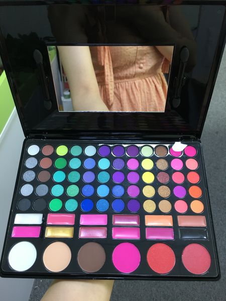 78 color eyeshadow palette tray eye shadow blush lipstick combination earth color pearl matte lip color makeup palette
78 color eyeshadow palette tray eye shadow blush lipstick combination earth color pearl matte lip color makeup palette