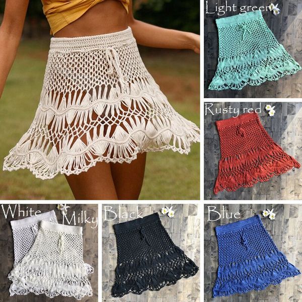bikini cover-ups holiday style crochet skirt beach sarong tunic women plus size kaftan beach wear swim suit cover up a318, White;black
bikini cover-ups holiday style crochet skirt beach sarong tunic women plus size kaftan beach wear swim suit cover up a318, White;black