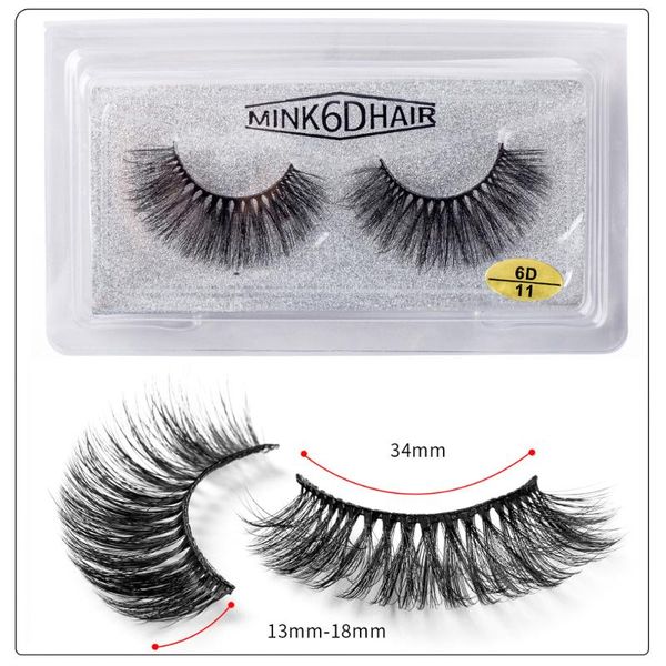 false eyelashes 1pair 6d synthetic hair lashes natural dramatic volume fake makeup eyelash extension silk d011
false eyelashes 1pair 6d synthetic hair lashes natural dramatic volume fake makeup eyelash extension silk d011
