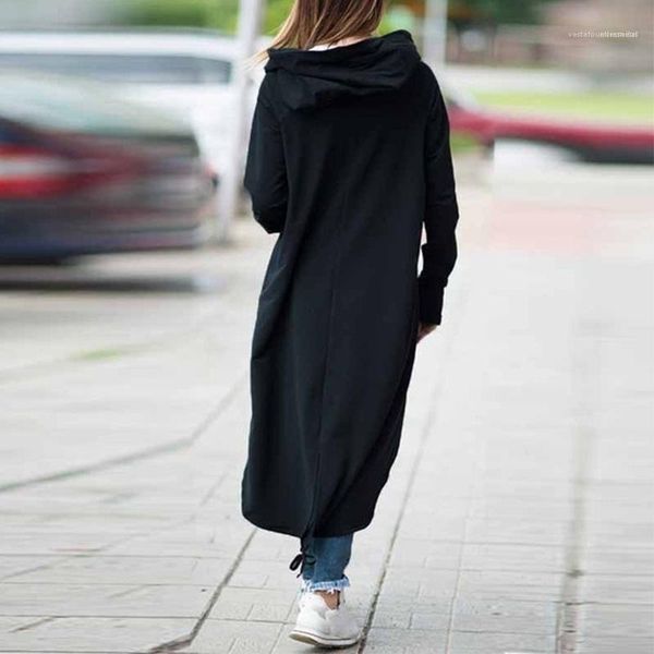 long sleeve cardigan zipper hat female clothing button solid color casual apparel womens autumn designer hoodies plus size, Black
long sleeve cardigan zipper hat female clothing button solid color casual apparel womens autumn designer hoodies plus size, Black
