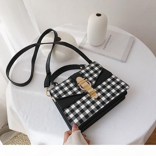 designer-2019 new pu handbags plaid fashion lady shoulder bag wide shoulder strap women plaid messenger bags yefeng 5
designer-2019 new pu handbags plaid fashion lady shoulder bag wide shoulder strap women plaid messenger bags yefeng 5