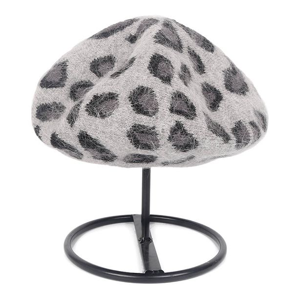 leopard beret women winter hat angora knit warm beanie autumn outdoor accessory gift skiing headwear for female, Blue;gray
leopard beret women winter hat angora knit warm beanie autumn outdoor accessory gift skiing headwear for female, Blue;gray
