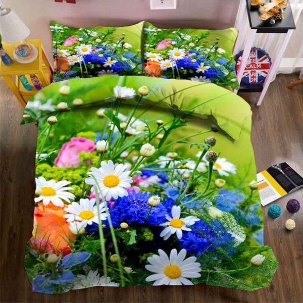 wostar luxury bedding set bed sheet duvet cover pillow case home textile king size bedding set 3d digital printing daisy flower
wostar luxury bedding set bed sheet duvet cover pillow case home textile king size bedding set 3d digital printing daisy flower
