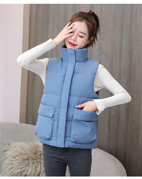 dropshipping winter womens designer cotton sleeveless vest solid color lapel neck zipper fly double pockets coats plus size women clothing
dropshipping winter womens designer cotton sleeveless vest solid color lapel neck zipper fly double pockets coats plus size women clothing