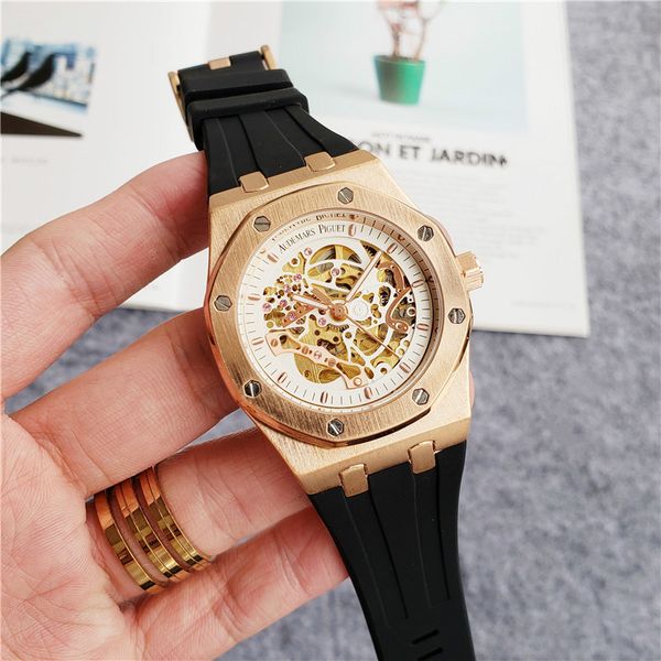 automatic mens watch fashion automatic chronograph sport rubber strap watch automatic mechanical watches watch box, Slivery;brown
automatic mens watch fashion automatic chronograph sport rubber strap watch automatic mechanical watches watch box, Slivery;brown