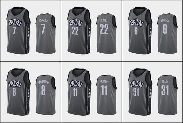 brooklyn nets men kyrie irving kevin durant caris levert jarrett allen joe harris deandre jor dan nba gray statement jersey, Black
brooklyn nets men kyrie irving kevin durant caris levert jarrett allen joe harris deandre jor dan nba gray statement jersey, Black