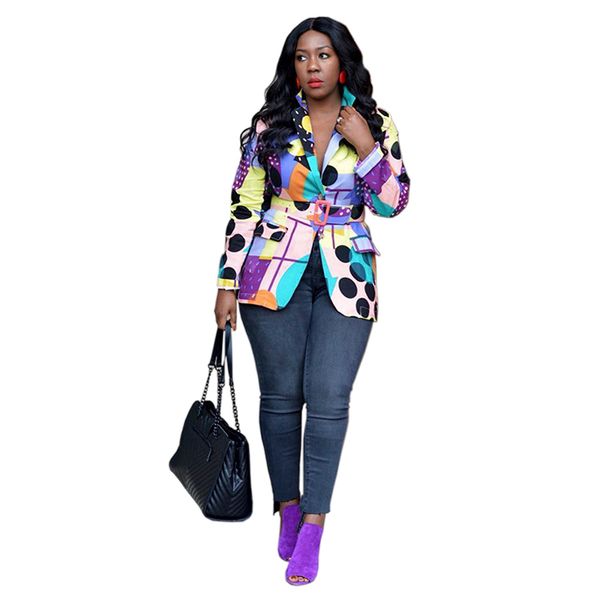 2020 spring women print blazer jacket work office blazers sashes long sleeve outfit high street coat outerwear casual, White;black
2020 spring women print blazer jacket work office blazers sashes long sleeve outfit high street coat outerwear casual, White;black