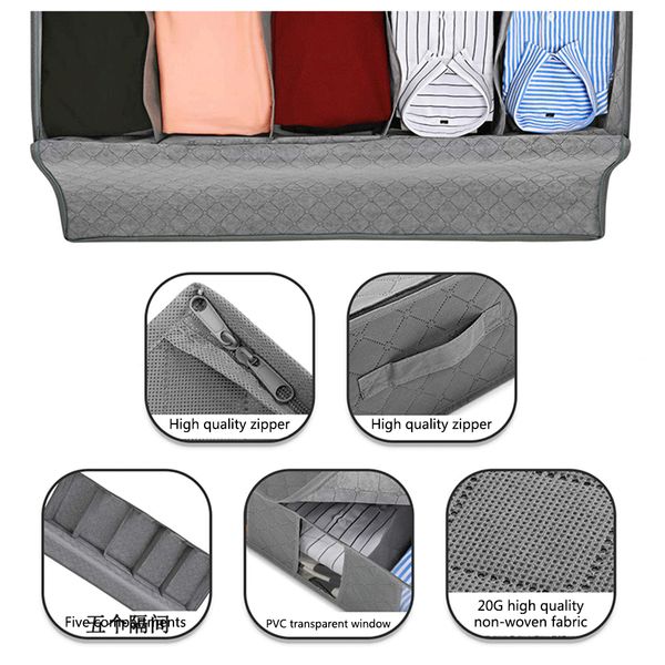 wardrobe home folding clothes storage box window 5 grids socks bra bed bottom
wardrobe home folding clothes storage box window 5 grids socks bra bed bottom