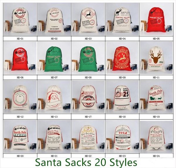 20pcs 32 styles canvas santa sack christmas gift bags for wholesale large santa sack drawstring gift bag fast shipping
20pcs 32 styles canvas santa sack christmas gift bags for wholesale large santa sack drawstring gift bag fast shipping