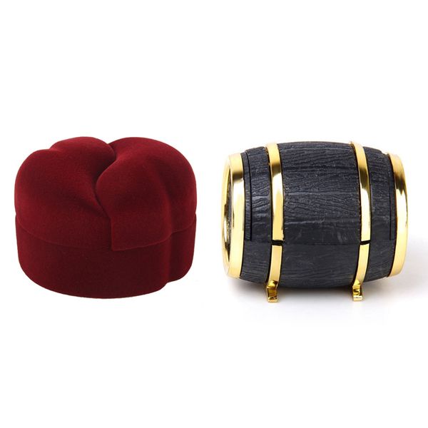 1pcs velvet couple rings display storage case xmas gift box red & 1pcs ring earrings linda box jewelry in the shape of barre, Pink;blue
1pcs velvet couple rings display storage case xmas gift box red & 1pcs ring earrings linda box jewelry in the shape of barre, Pink;blue