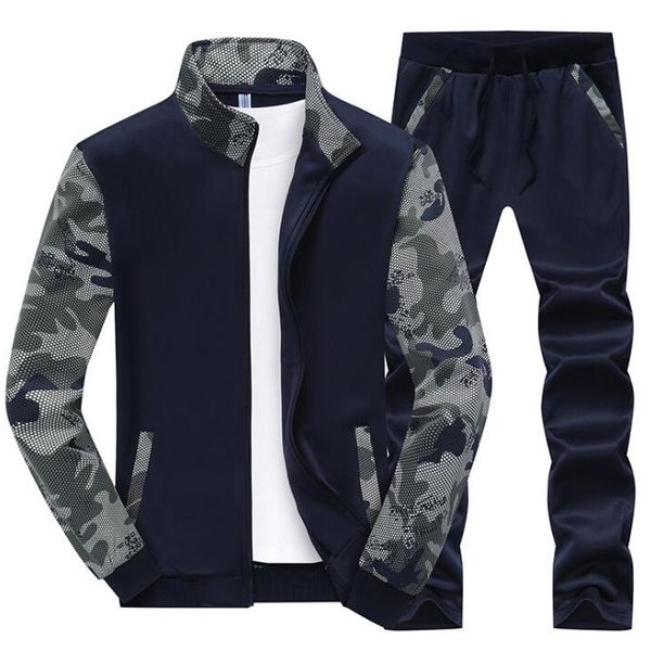 fashion tracksuits men sets spring autumn casual sweatshirts sportwear suits stand collar long sleeves sweatshirt + sweatpants, Gray
fashion tracksuits men sets spring autumn casual sweatshirts sportwear suits stand collar long sleeves sweatshirt + sweatpants, Gray