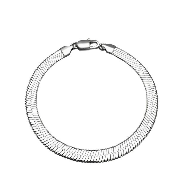 men women wedding silver color curb cuban link figaro bracelet 6.5mm punk flat snake chain bracelet jewelry gift 18cm 20cm 22cm, Golden;silver
men women wedding silver color curb cuban link figaro bracelet 6.5mm punk flat snake chain bracelet jewelry gift 18cm 20cm 22cm, Golden;silver