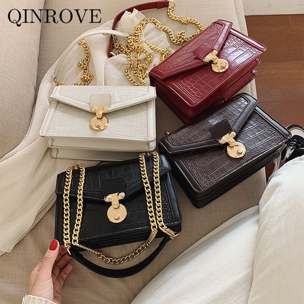 shoulder-bags crossbody bag casual solid bag with metal chains 2020 small retro alligator pattern for women ladies
shoulder-bags crossbody bag casual solid bag with metal chains 2020 small retro alligator pattern for women ladies