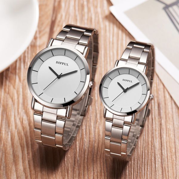 high-end dingfeng brand quartz watch alloy tungsten steel belt couples watch casual female student watch, Slivery;brown
high-end dingfeng brand quartz watch alloy tungsten steel belt couples watch casual female student watch, Slivery;brown