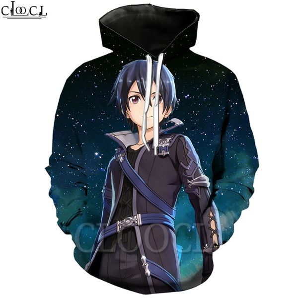 cloocl sword art online hoodie 3d print funny hooded coat sweatshirt men clothing long sleeve selling couples pullovers, Black
cloocl sword art online hoodie 3d print funny hooded coat sweatshirt men clothing long sleeve selling couples pullovers, Black
