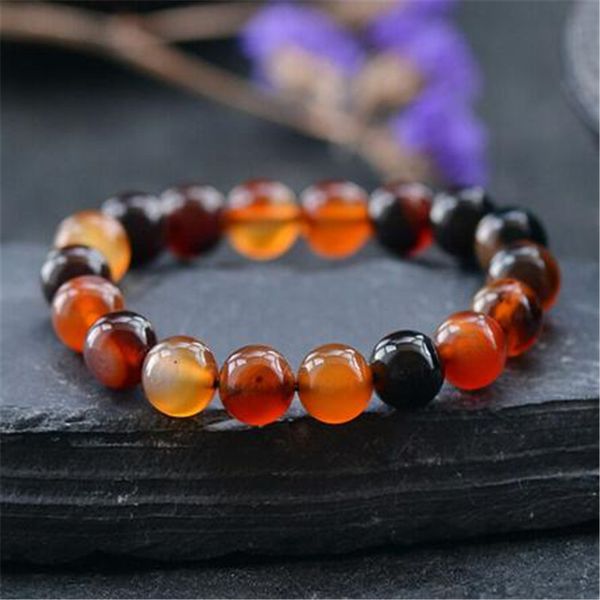 2 pièces 10mm naturel multicolore agate pierres précieuses rondes perles bracelet extensible 7.5", Black
2 pièces 10mm naturel multicolore agate pierres précieuses rondes perles bracelet extensible 7.5", Black