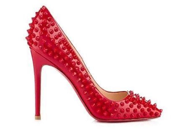 famous designer spikes dress shoes genuine leather rivet fashion 8cm/10cm/12cm high heels ladies footwear womens pumps shoes, Black
famous designer spikes dress shoes genuine leather rivet fashion 8cm/10cm/12cm high heels ladies footwear womens pumps shoes, Black