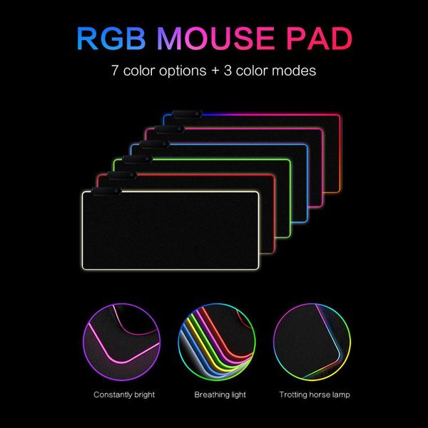 cgjxsrgb led mouse pad large backlight mouse pad usb wired lighting gaming gamer mousepad keyboard non -slip colorful luminous for pc mice m
cgjxsrgb led mouse pad large backlight mouse pad usb wired lighting gaming gamer mousepad keyboard non -slip colorful luminous for pc mice m