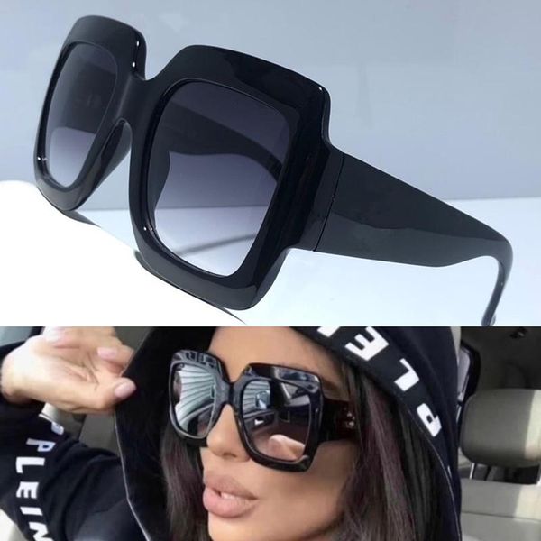 popular women goggle sunglasses designer 0053 summer generous style square full frame solid color glasses uv protection 0053s, White;black
popular women goggle sunglasses designer 0053 summer generous style square full frame solid color glasses uv protection 0053s, White;black