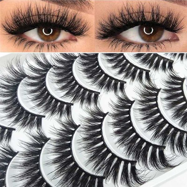 10pair/lot women 3d soft eyelashes natural thick long false eyelashes handmade fake lashes makeup extension beauty
10pair/lot women 3d soft eyelashes natural thick long false eyelashes handmade fake lashes makeup extension beauty
