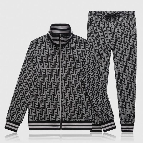 new mens tracksuit sportwear spring autumn long sleeves casual jackets with casual jogger jacket + pants homme sweat suits, Gray
new mens tracksuit sportwear spring autumn long sleeves casual jackets with casual jogger jacket + pants homme sweat suits, Gray