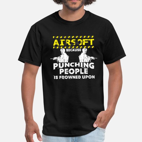 airsoft because punching people is frowned upon t shirt men knitted cotton s-xxxl letter cute fashion summer novelty shirt
airsoft because punching people is frowned upon t shirt men knitted cotton s-xxxl letter cute fashion summer novelty shirt