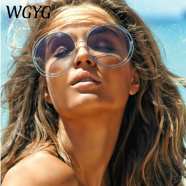 new brand retro large size oversized lens sunglasses ladies round classic sunglasses fashion metal frame, White;black
new brand retro large size oversized lens sunglasses ladies round classic sunglasses fashion metal frame, White;black