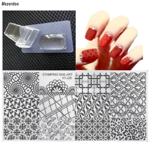 mezerdoo 1 jelly stamp stamper+1 scraper+1 image plate nail art stamping sets kit creative designs polish image steel plates
mezerdoo 1 jelly stamp stamper+1 scraper+1 image plate nail art stamping sets kit creative designs polish image steel plates