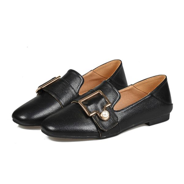 women's shoes 2020 spring, summer and autumn new one-step all-match extra-large all-match flat shoes, Black
women's shoes 2020 spring, summer and autumn new one-step all-match extra-large all-match flat shoes, Black