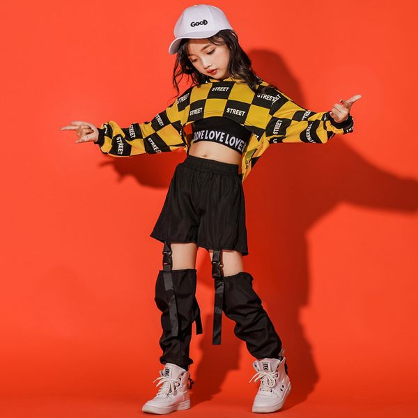 stage wear children girl long sleeve black yellow hip hop hiphop jazz dance costumes ballroom clothes outfit, Black;red
stage wear children girl long sleeve black yellow hip hop hiphop jazz dance costumes ballroom clothes outfit, Black;red