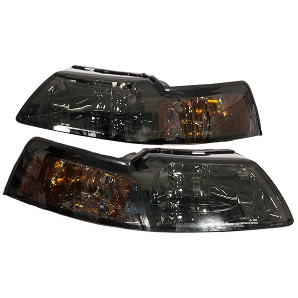 winsun 2pcs front left right car headlights for ford mustang base gt mach 1 cobra 1999 to 2004 black housing smoked lens
winsun 2pcs front left right car headlights for ford mustang base gt mach 1 cobra 1999 to 2004 black housing smoked lens
