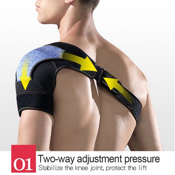 back support 1pcs adjustable bandage protector reinforced functional-training-equipment single shoulder strap8, Black;blue
back support 1pcs adjustable bandage protector reinforced functional-training-equipment single shoulder strap8, Black;blue