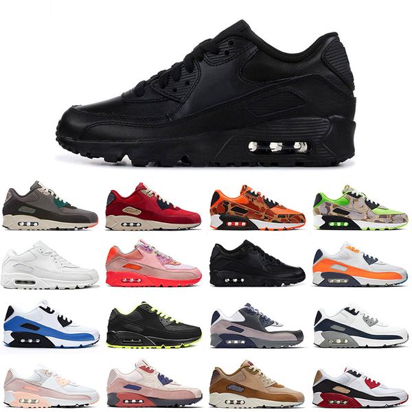 wholesale 2020 classic cushion running shoes 90 triple black camo green air sport shoes lahar escape mens women max trainers sneakers 36-46
wholesale 2020 classic cushion running shoes 90 triple black camo green air sport shoes lahar escape mens women max trainers sneakers 36-46