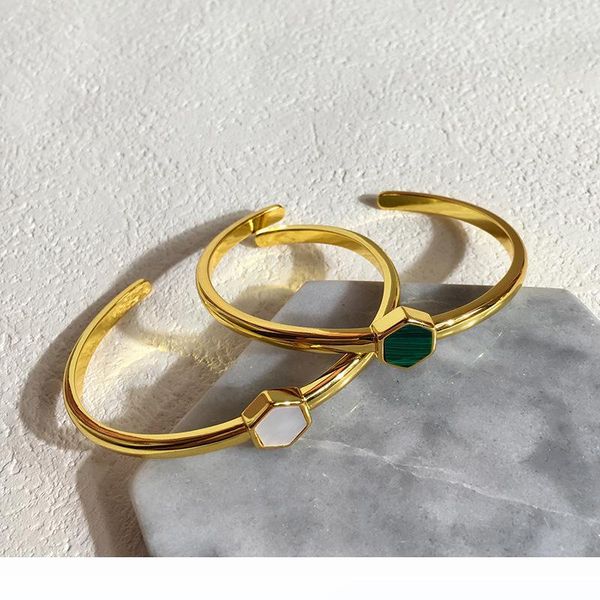 gold plated white shell green malachite stone cuff bangles for women new arrival selling luxury fashion copper jewelry, Golden;silver
gold plated white shell green malachite stone cuff bangles for women new arrival selling luxury fashion copper jewelry, Golden;silver