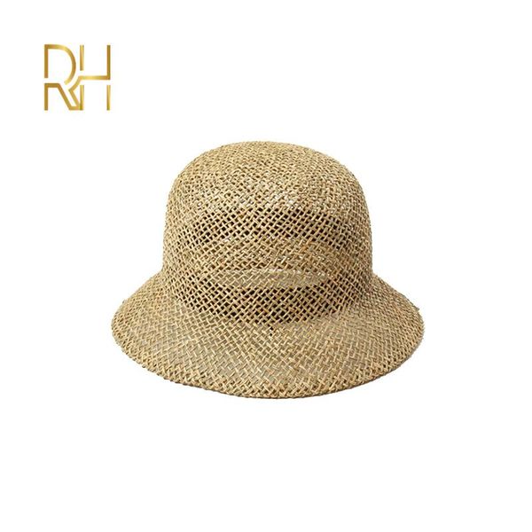 new dome bell shaped hand woven seagrass straw hat outdoor travel sunshade ladies straw fisherman hollow bucket hat for summer, Blue;gray
new dome bell shaped hand woven seagrass straw hat outdoor travel sunshade ladies straw fisherman hollow bucket hat for summer, Blue;gray