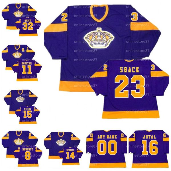 vintage los angeles kings hockey jersey 32 jonathan quick 8 drew doughty 15 juha widing 16 eddie joyal eddie shack matt green anze kopitar, Black
vintage los angeles kings hockey jersey 32 jonathan quick 8 drew doughty 15 juha widing 16 eddie joyal eddie shack matt green anze kopitar, Black