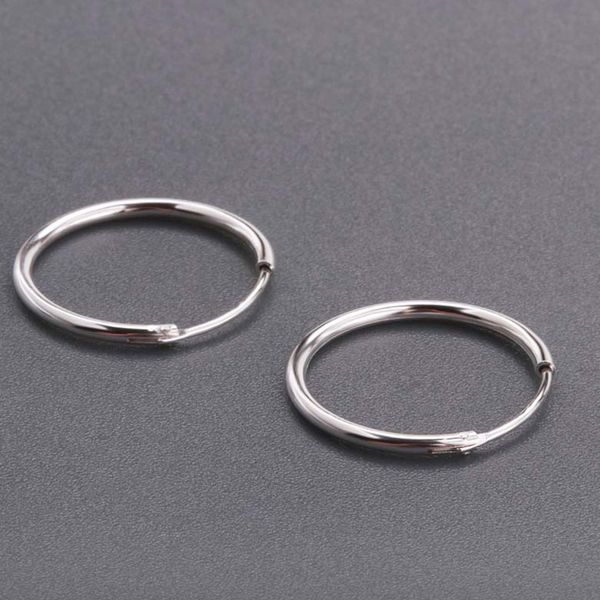 925 sterling silver color round earring for women elegant retro 14k white gold female earrings fine jewelry 12/14/16/18mm, Golden;silver
925 sterling silver color round earring for women elegant retro 14k white gold female earrings fine jewelry 12/14/16/18mm, Golden;silver