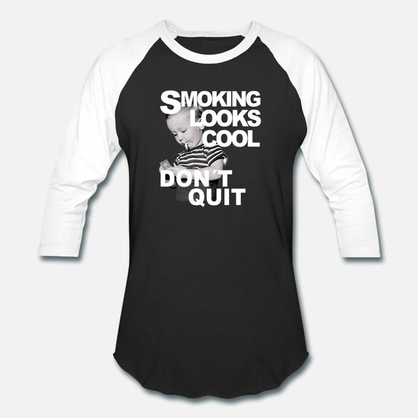 smoking looks cool don´t quit t shirt men designer short sleeve euro size s-3xl original famous casual summer style standard shirt
smoking looks cool don´t quit t shirt men designer short sleeve euro size s-3xl original famous casual summer style standard shirt