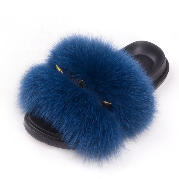 slippers europe station real fur ladies wear fashion punk spring autumn summer, Black
slippers europe station real fur ladies wear fashion punk spring autumn summer, Black