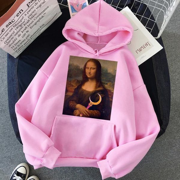 new mona lisa funny harajuku aesthetic hoodies women grunge cartoon 90s vintage sweatshirts fashion hip hop ullzang hoody female, Black
new mona lisa funny harajuku aesthetic hoodies women grunge cartoon 90s vintage sweatshirts fashion hip hop ullzang hoody female, Black