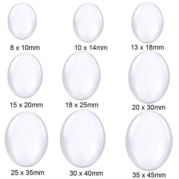 oval flat back clear cabochons transparent glass for diy pendants jewelry making components 10x14mm 13x18mm 18x25mm 30x40mm cabs
oval flat back clear cabochons transparent glass for diy pendants jewelry making components 10x14mm 13x18mm 18x25mm 30x40mm cabs