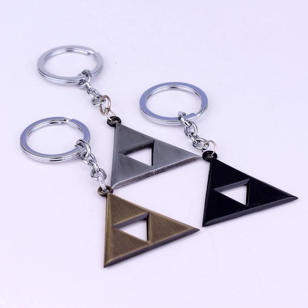 game surrounding zelda triangle logo alloy key chain keychain accessories, Silver
game surrounding zelda triangle logo alloy key chain keychain accessories, Silver